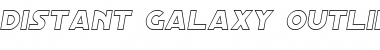 Download Distant Galaxy Outline Font Download Distant Galaxy Outline Font
