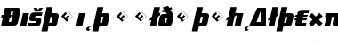 Download District-BoldItalicAltExp Font Download District-BoldItalicAltExp Font