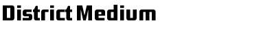 Download District-Medium Font Download District-Medium Font