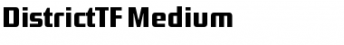 Download DistrictTF-Medium Font Download DistrictTF-Medium Font