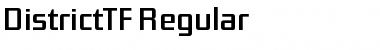Download DistrictTF-Regular Font Download DistrictTF-Regular Font