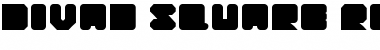 Download Divad Square Font Download Divad Square Font