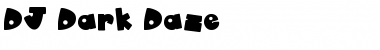 Download DJ Dark Daze Font Download DJ Dark Daze Font