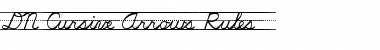 Download DN Cursive Arrows Rules Font Download DN Cursive Arrows Rules Font