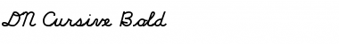 Download DN Cursive Bold Font Download DN Cursive Bold Font