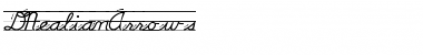 Download DNealianArrows Font Download DNealianArrows Font