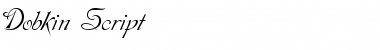 Download Dobkin Script Font Download Dobkin Script Font