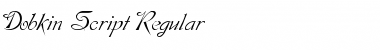 Download Dobkin-Script Font Download Dobkin-Script Font