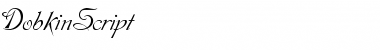 Download DobkinScript Font Download DobkinScript Font