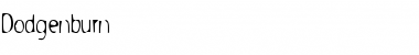 Download Dodgenburn Font Download Dodgenburn Font