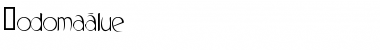 Download DodomaBlue Font Download DodomaBlue Font