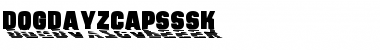 Download DogDayzCapsSSK Font Download DogDayzCapsSSK Font