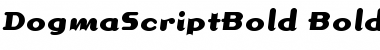 Download DogmaScriptBold Font Download DogmaScriptBold Font