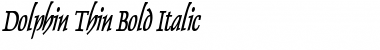 Download Dolphin Thin Font Download Dolphin Thin Font