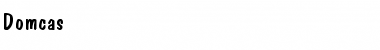 Download Domcas Font Download Domcas Font