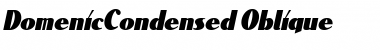 Download DomenicCondensed Font Download DomenicCondensed Font