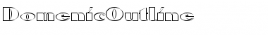 Download DomenicOutline Font Download DomenicOutline Font