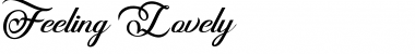 Download Feeling Lovely Font Download Feeling Lovely Font