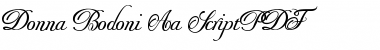 Download Donna Bodoni Aa Script Font Download Donna Bodoni Aa Script Font