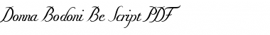 Download Donna Bodoni Be Script Font Download Donna Bodoni Be Script Font