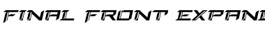 Download Final Front Expanded Italic Font Download Final Front Expanded Italic Font