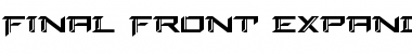 Download Final Front Expanded Font Download Final Front Expanded Font