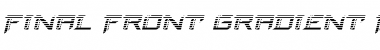Download Final Front Gradient Italic Font Download Final Front Gradient Italic Font