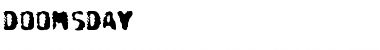 Download DoomsDay Font Download DoomsDay Font