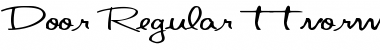 Download Door Font Download Door Font
