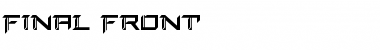 Download Final Front Font Download Final Front Font