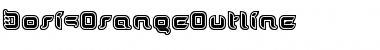Download DorisOrangeOutline Font Download DorisOrangeOutline Font