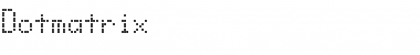 Download Dotmatrix Font Download Dotmatrix Font