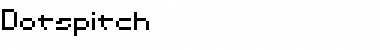 Download Dotspitch Font Download Dotspitch Font