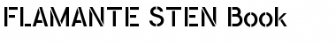 Download FLAMANTE STEN Font Download FLAMANTE STEN Font
