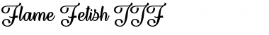 Download Flame Fetish Font Download Flame Fetish Font