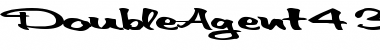 Download DoubleAgent43 Font Download DoubleAgent43 Font