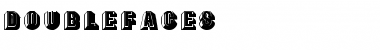 Download DoubleFaces Font Download DoubleFaces Font