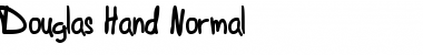 Download Douglas Hand Font Download Douglas Hand Font