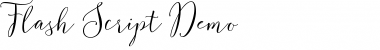 Download Flash Script DEMO Font Download Flash Script DEMO Font