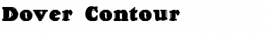 Download Dover Contour Font Download Dover Contour Font