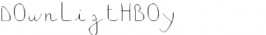 Download downligthboy Font Download downligthboy Font