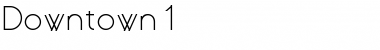 Download Downtown 1 Font Download Downtown 1 Font