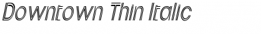 Download Downtown Thin Font Download Downtown Thin Font