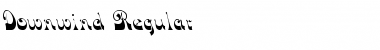 Download DownWind Font Download DownWind Font