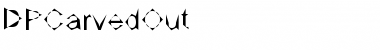 Download DPCarvedOut Font Download DPCarvedOut Font