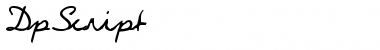 Download DpScript Font Download DpScript Font