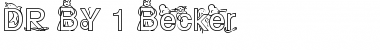 Download DR BY 1 Becker Font Download DR BY 1 Becker Font