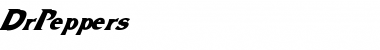 Download Dr.Peppers Font Download Dr.Peppers Font