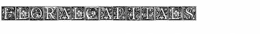 Download Floral Capitals Font Download Floral Capitals Font