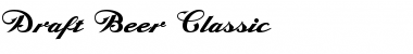 Download Draft Beer Classic Font Download Draft Beer Classic Font